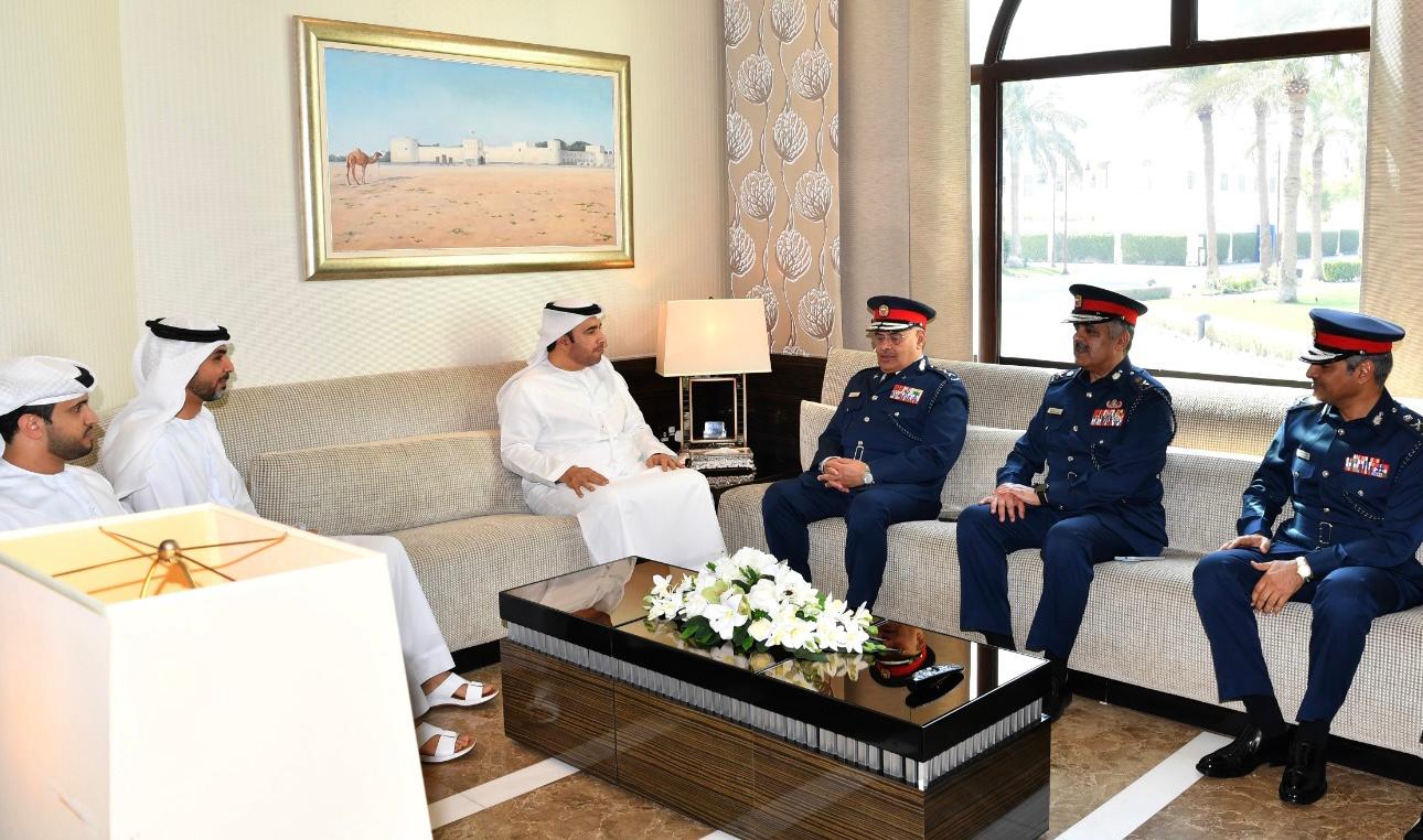 رئيس الأمن العام يستقبل المفتش العام بوزارة الداخلية الإماراتية رئيس (الإنتربول)<